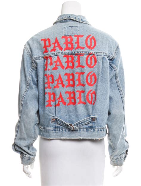 Yeezy Signatures Pablo Denim Jacket 